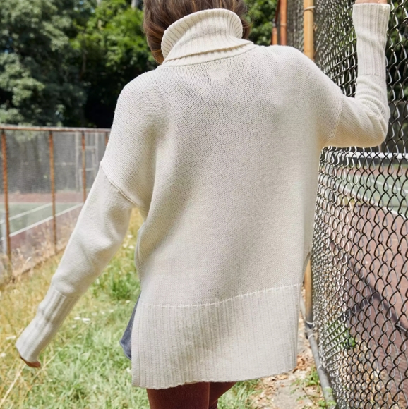 aerie Sweaters - NWOT Aerie Offline Oatmeal Turtleneck Sweater, XS